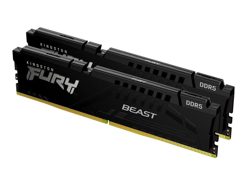 Kingston RAM FURY Beast - 32 GB (2 x 16 GB Kit) - DDR5 6000 DIMM CL30