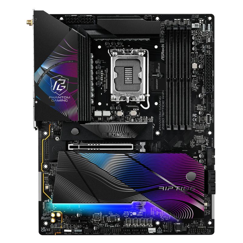 ASRock Phantom Gaming Z890 RIPTIDE WIFi - motherboard - ATX - LGA1851 Socket - Z890