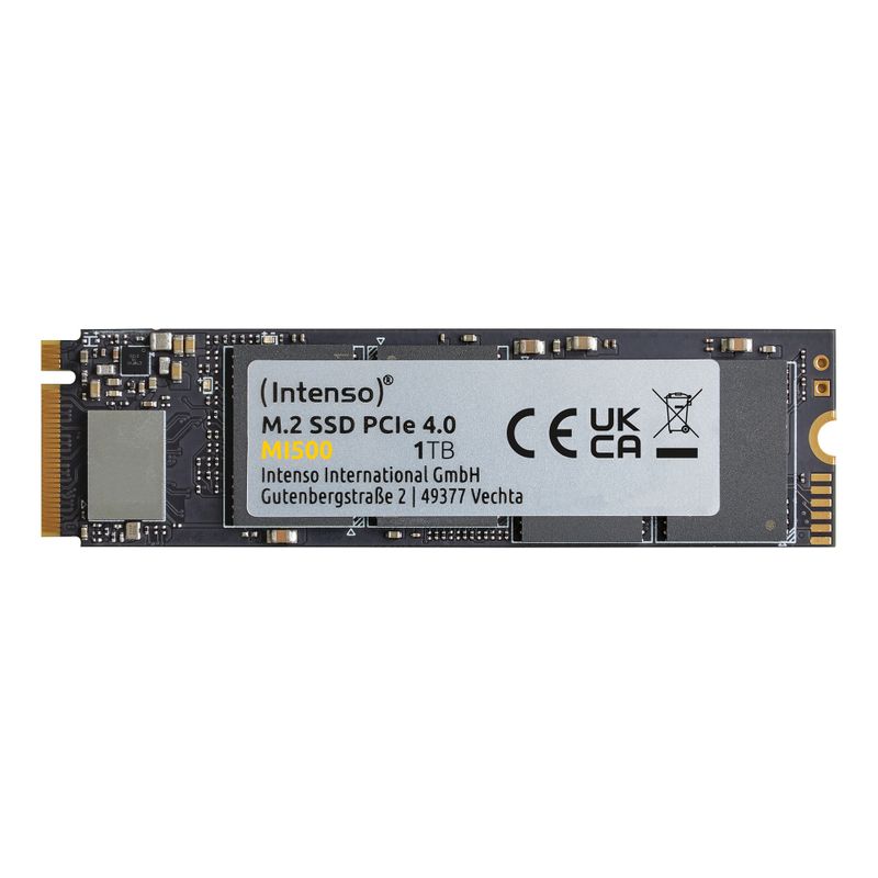 Intenso SSD MI500 - 1 TB - M.2 2280 - PCIe 4.0 x4 NVMe