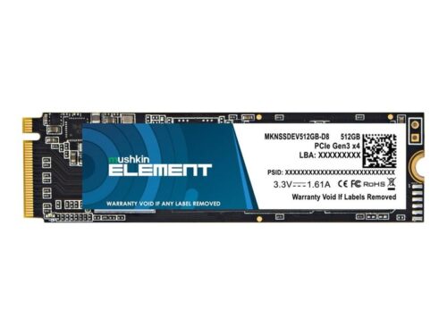 Mushkin SSD Element - 512 GB - M.2 2280 - PCIe 3.0 x4 NVMe