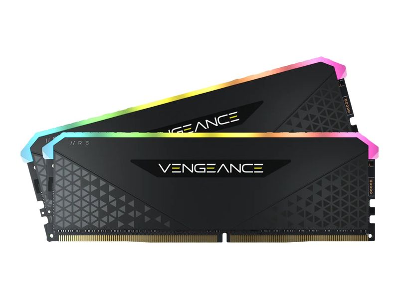 CORSAIR Vengeance RGB RS - DDR4 - kit - 16 GB: 2 x 8 GB - DIMM 288-pin - 3200 MHz / PC4-25600 - unbuffered