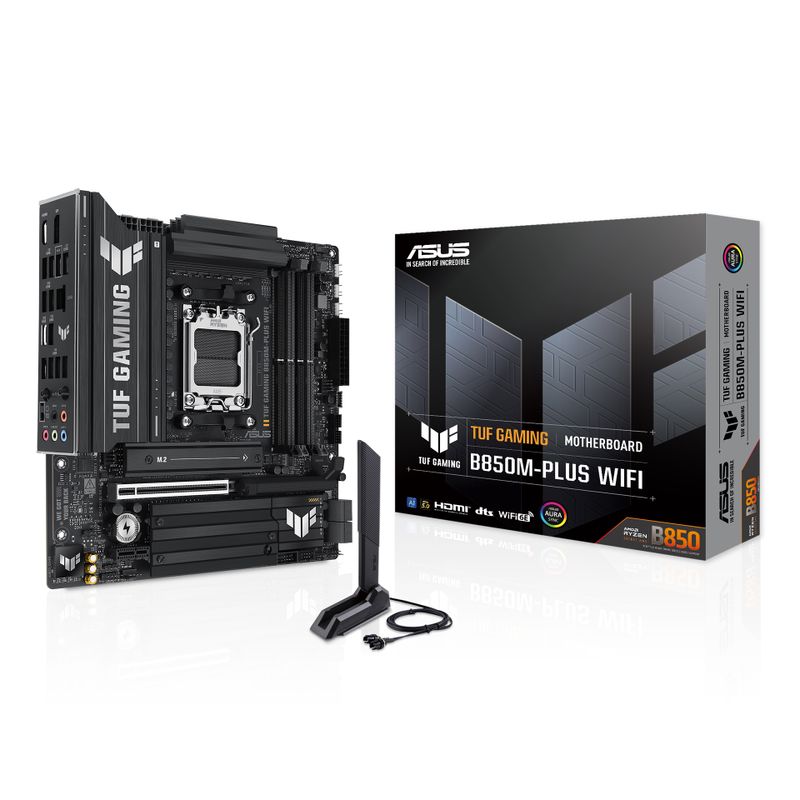 ASUS TUF GAMING B850M-PLUS WIFI - motherboard - micro ATX - Socket AM5 - AMD B850