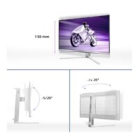 Philips Evnia 8000 27M2N8500 - OLED monitor - QHD - 27" - HDR - Afbeelding 4