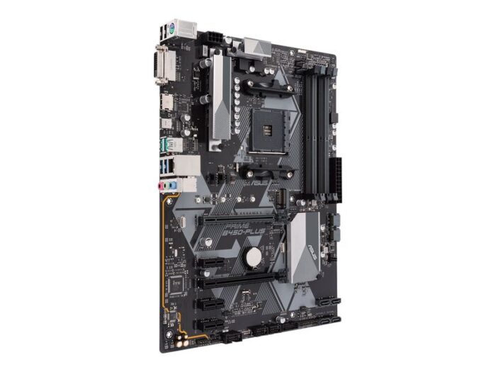 ASUS Mainboard PRIME B450-PLUS - ATX - Socket AM4 - AMD B450 - Afbeelding 2