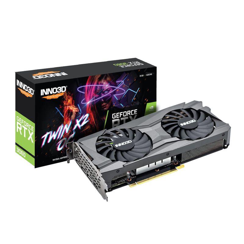 Inno3D GeForce RTX 3060 TWIN X2 OC - graphics card - GF RTX 3060 - 8 GB