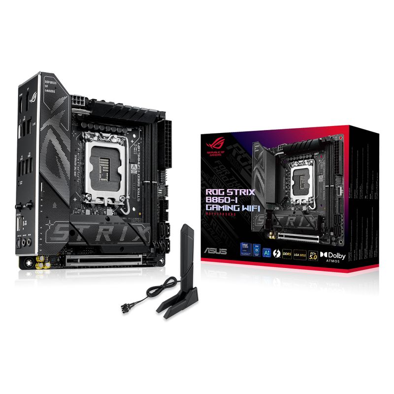 ASUS ROG STRIX B860-I GAMING WIFI - motherboard - mini ITX - LGA1851 Socket - B860