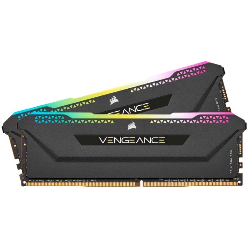 CORSAIR Vengeance RGB PRO SL - DDR4 - kit - 16 GB: 2 x 8 GB - DIMM 288-pin - 3600 MHz / PC4-28800 - unbuffered