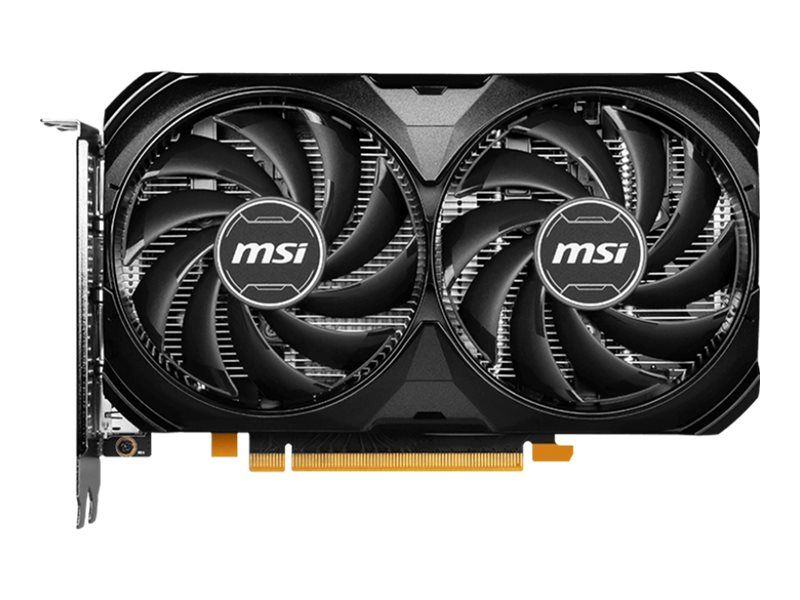 MSI graphics card GeForce RTX 4060 VENTUS 2X BLACK 8G OC - 8 GB GDDR6 OC