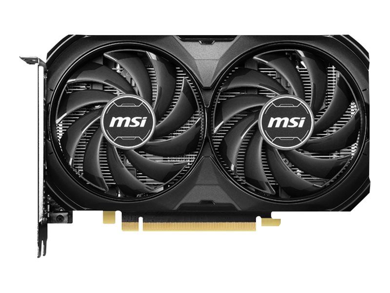 MSI GeForce RTX 4060 Ti VENTUS 2X BLACK 8G OC - graphics card - GeForce RTX 4060 Ti - 8 GB - black