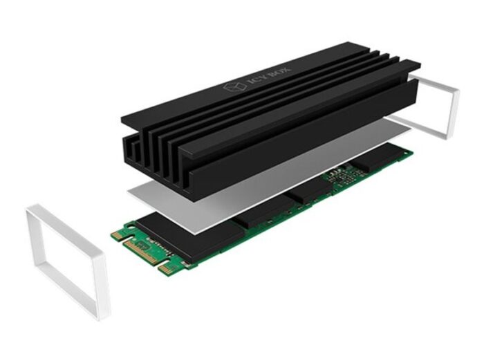 ICY BOX solid state drive heatsink M.2 SSD IB-M2HS-70 - Afbeelding 4