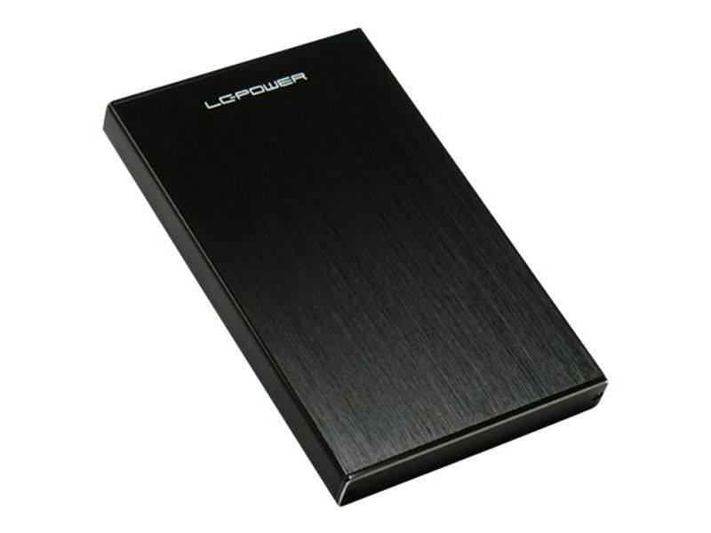 LC-Power Storage Enclosure LC-25U3-Becrux-C1 - 2.5" SATA HDDs - USB 3.1 Type C