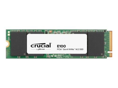 Crucial SSD E100 - 480 GB - M.2 2280 - PCIe 4.0 x4 NVMe - Tray