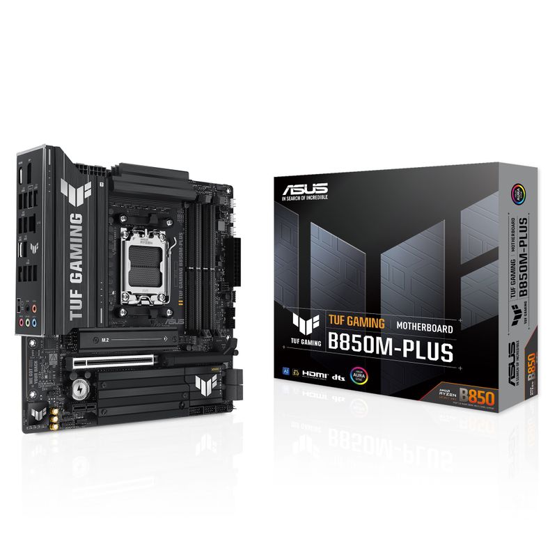 ASUS TUF GAMING B850M-PLUS - motherboard - micro ATX - Socket AM5 - AMD B850