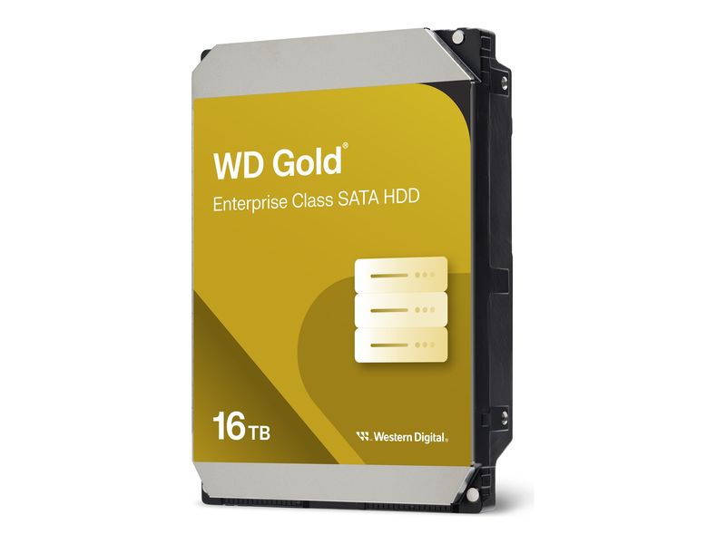 WD Hard Drive Gold - 16 TB - 3.5" - SATA 6 GB/s