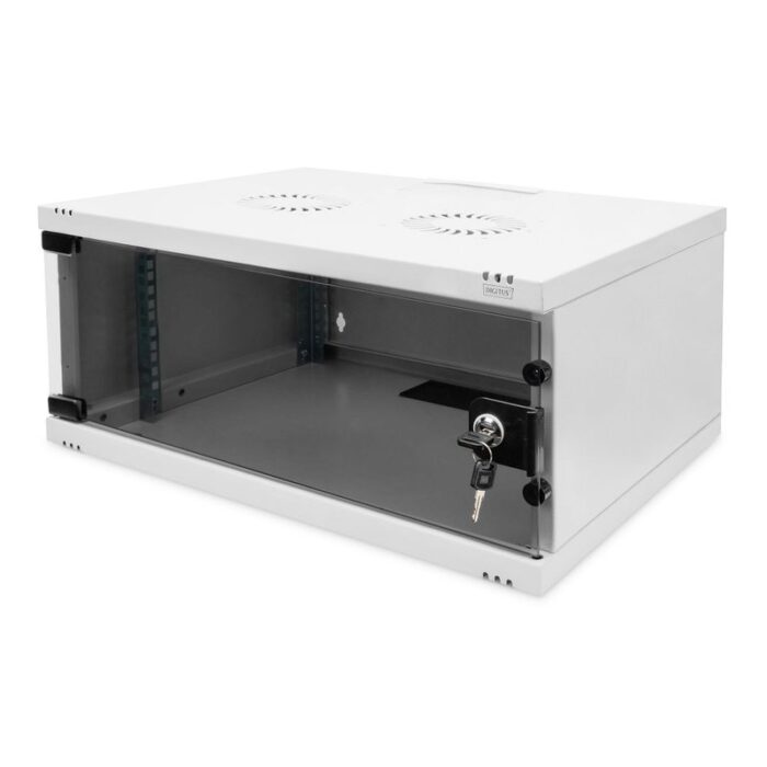 Digitus SoHo Series - cabinet - 540 x 400 mm (WxD), unassembled - 4U - Afbeelding 2