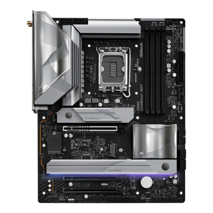 ASRock Z890 LiveMixer WiFi - motherboard - ATX - LGA1851 Socket - Z890