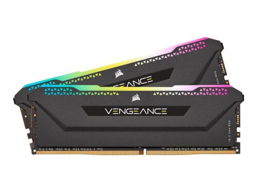 CORSAIR Vengeance RGB PRO SL - DDR4 - kit - 32 GB: 2 x 16 GB - DIMM 288-pin - 3200 MHz / PC4-25600 - unbuffered