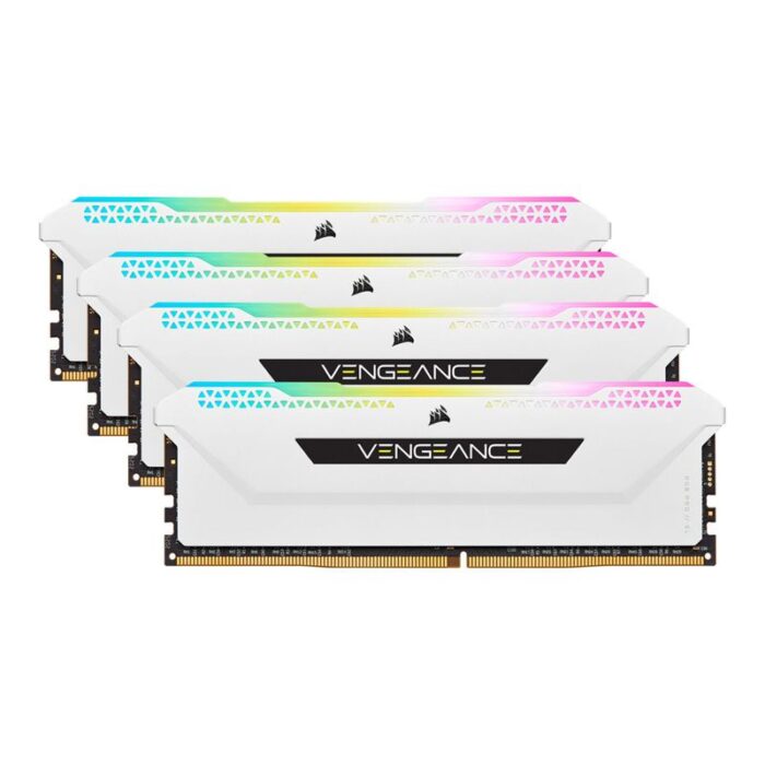CORSAIR Vengeance RGB PRO SL - DDR4 - kit - 32 GB: 4 x 8 GB - DIMM 288-pin - 3200 MHz / PC4-25600 - unbuffered