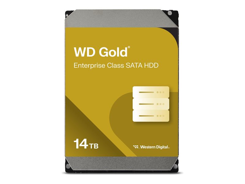 WD Gold WD142KRYZ - hard drive - Enterprise - 14 TB - SATA 6Gb/s