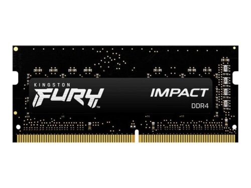 Kingston RAM FURY Impact - 32 GB (2 x 16 GB Kit) - DDR4 3200 SO-DIMM CL20