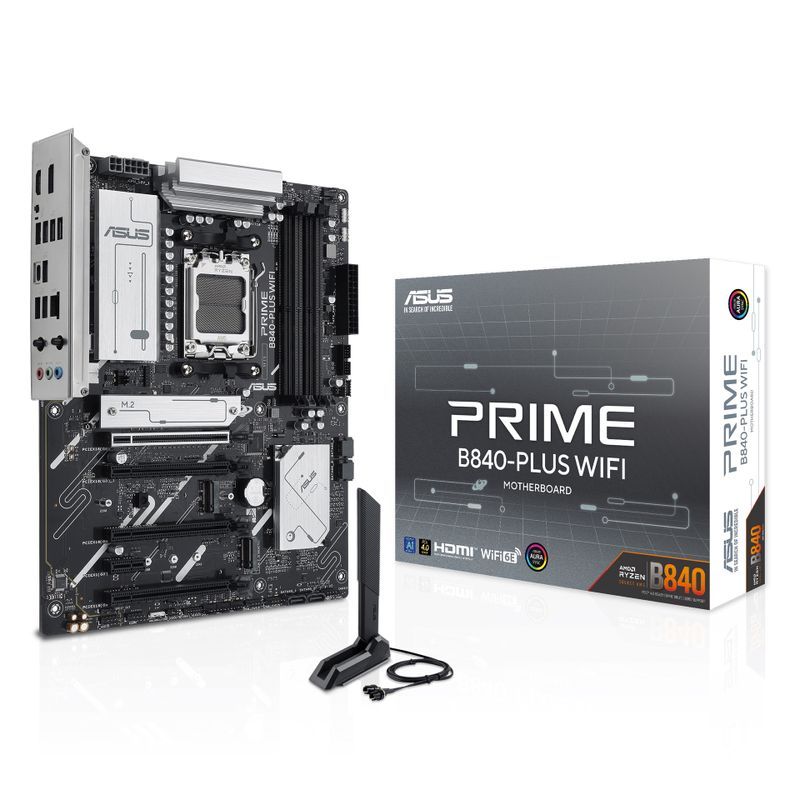 ASUS PRIME B840-PLUS WIFI - motherboard - ATX - Socket AM5 - AMD B840