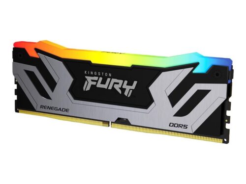 Kingston FURY Renegade RGB - DDR5 - module - 24 GB - DIMM 288-pin - 4200 MHz / PC5-67200 - unbuffered