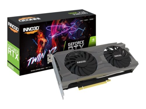 Inno3D graphics card GeForce RTX 3050 TWIN X2 - 8 GB GDDR6