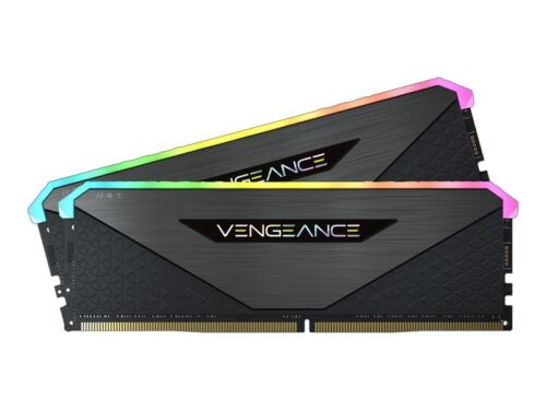 CORSAIR Vengeance RGB RT - DDR4 - kit - 16 GB: 2 x 8 GB - DIMM 288-pin - 3600 MHz / PC4-28800 - unbuffered