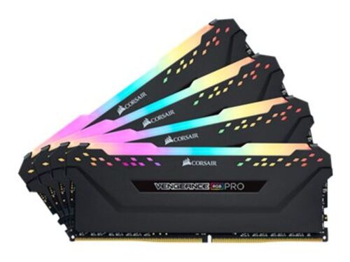 CORSAIR RAM Vengeance RGB PRO - 32 GB (4 x 8 GB Kit) - DDR4 3200 DIMM CL16