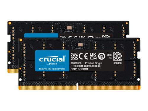 Crucial RAM - 96 GB (2 x 48 GB Kit) - DDR5 5600 SO-DIMM CL46