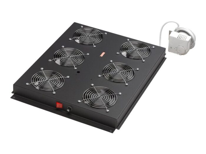 DIGITUS Professional DN-19 FAN-4-SRV-B - rack roof with 2 fans