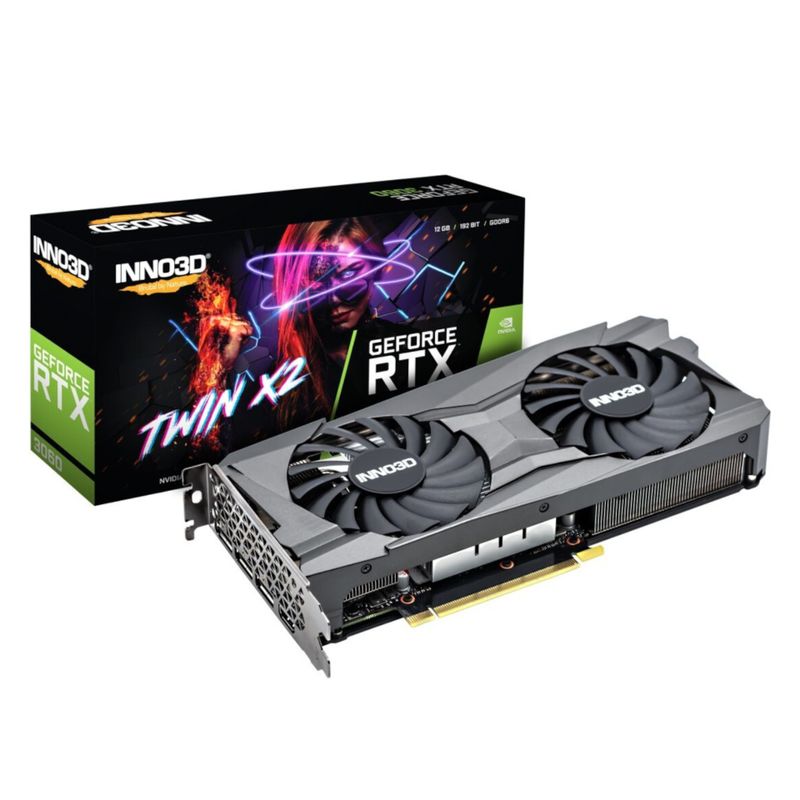 Inno3D graphics card GeForce RTX 3060 TWIN X2 - 12 GB GDDR6