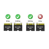 LC-Power storage enclosure LC-M2-C-MULTI - NVMe/SATA SSD - USB 3.2 - Afbeelding 9