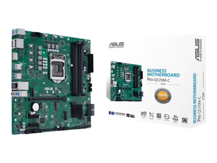 ASUS Pro Q570M-C/CSM - motherboard - micro ATX - LGA1200 Socket - Q570 - Afbeelding 4