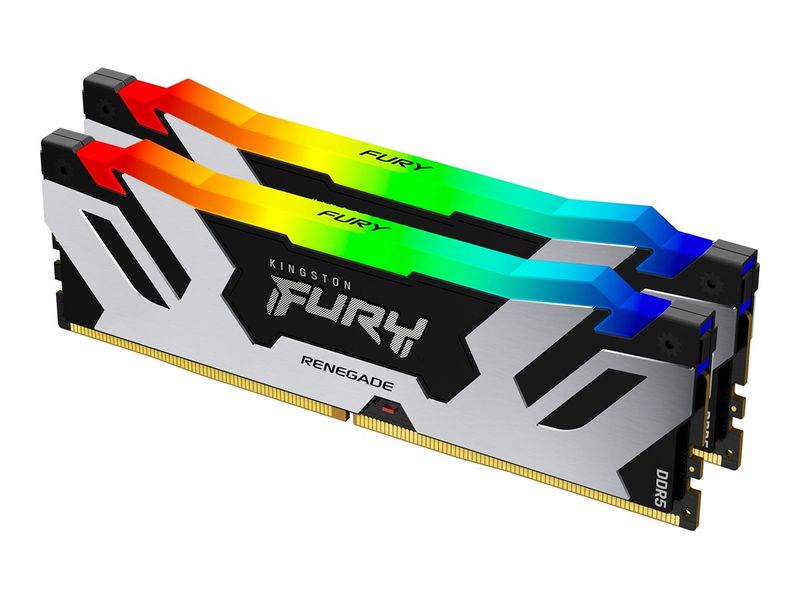 Kingston FURY RAM Renegade RGB - 96 GB (2 x 48 GB Kit) - DDR5 6400 UDIMM CL32