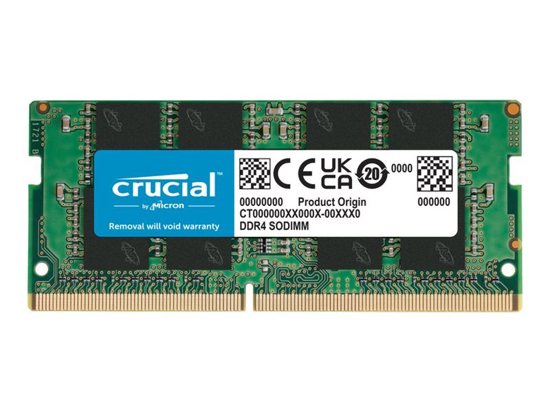 Crucial RAM - 8 GB - DDR4 3200 SO-DIMM CL22