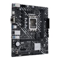 ASUS Mainboard PRIME H610M-D D4 - micro ATX - Socket LGA1700 - Intel H610 - Afbeelding 2