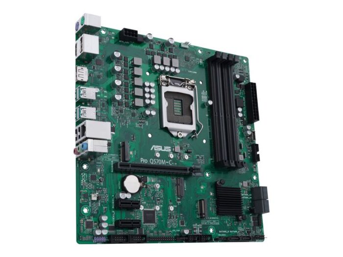 ASUS Pro Q570M-C/CSM - motherboard - micro ATX - LGA1200 Socket - Q570 - Afbeelding 2