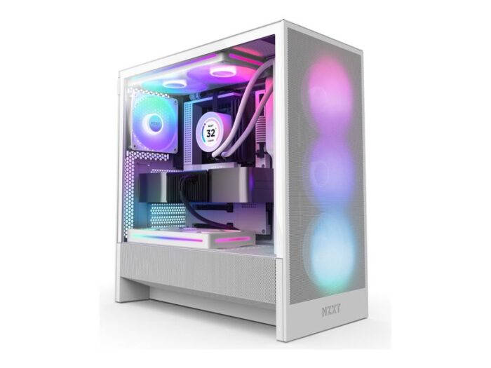 NZXT H series H5 Flow RGB - mid tower - extended ATX