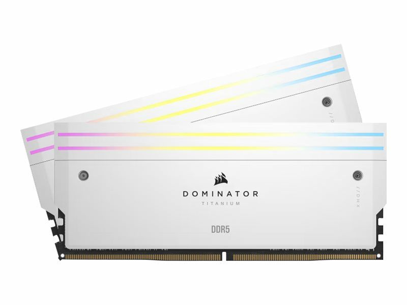 CORSAIR RAM Dominator Titanium RGB - 32 GB (2 x 16 GB Kit) - DDR5 6600 DIMM CL32