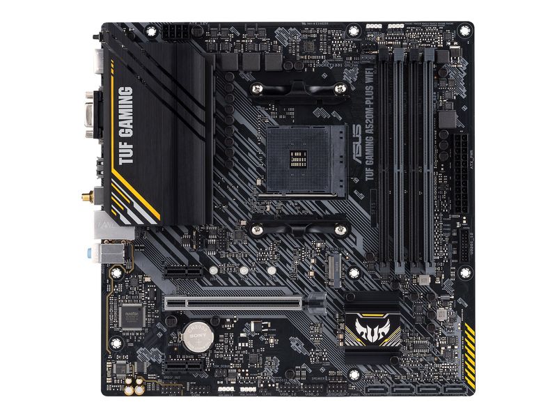 ASUS TUF GAMING A520M-PLUS WIFI - motherboard - micro ATX - Socket AM4 - AMD A520