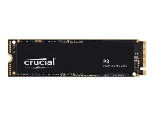 Crucial SSD P3 - 1 TB - M.2 2280 - PCIe 3.0 x4 NVMe