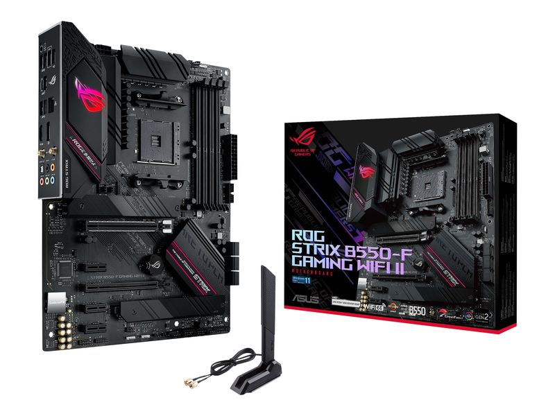 ASUS Mainboard ROG STRIX B550-F GAMING WIFI II - ATX - Socket AM4 - AMD B550