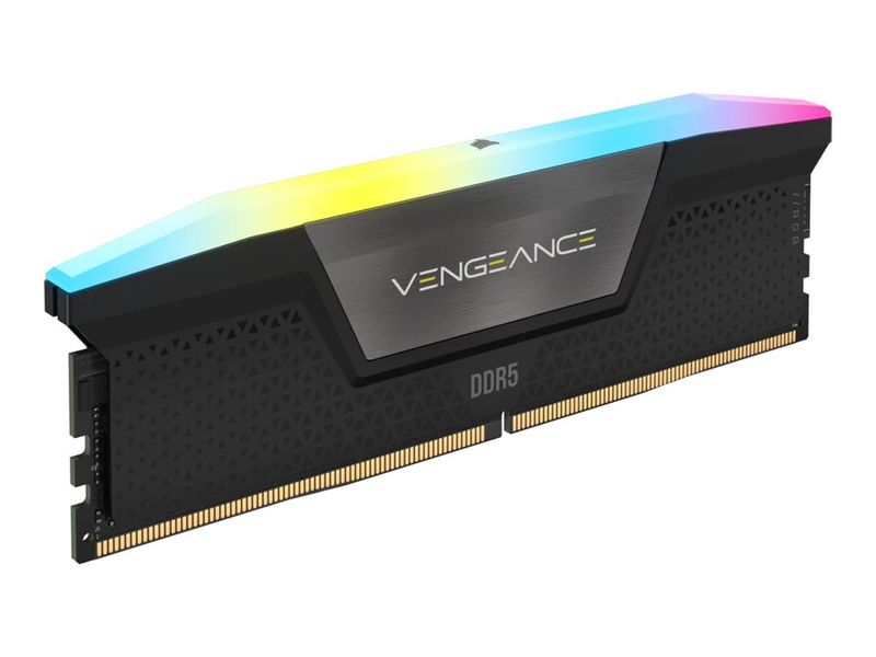 CORSAIR Vengeance RGB - DDR5 - module - 16 GB - DIMM 288-pin - 5200 MHz / PC5-41600