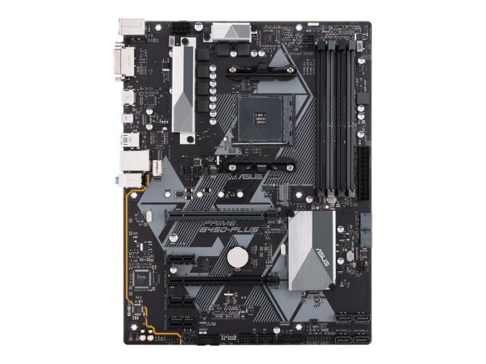 ASUS Mainboard PRIME B450-PLUS - ATX - Socket AM4 - AMD B450 - Afbeelding 3