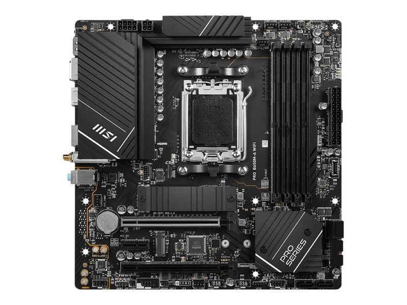 MSI Mainboard PRO B650M-A WIFI - micro ATX - Socket AM5 - AMD B650