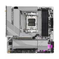 Gigabyte Mainboard B650M AORUS ELITE AX ICE - Micro ATX - Socket AM5 - AMD B650 - Afbeelding 2