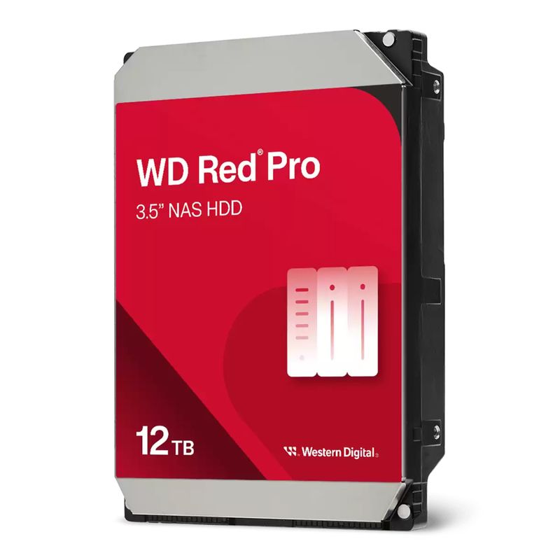 WD Red Pro WD122KFBX - hard drive - Enterprise - 12 TB - SATA 6Gb/s