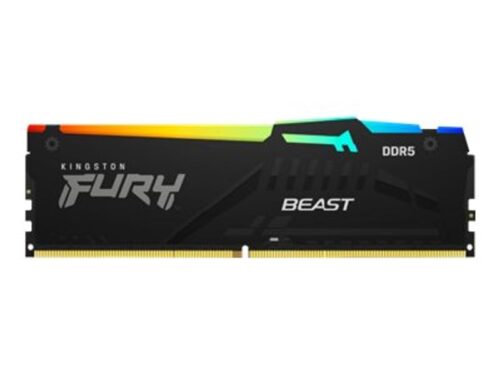 Kingston RAM FURY Beast RGB - 16 GB - DDR5 5200 DIMM CL36