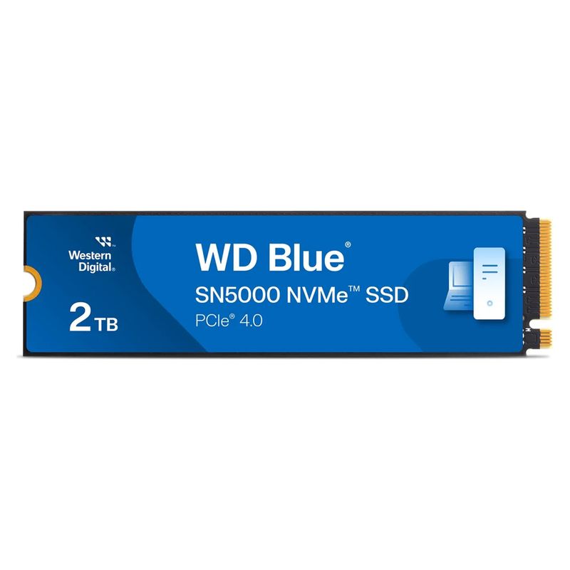 WD Blue SN5000 WDS200T4B0E - SSD - 2 TB - PCIe 4.0 x4 (NVMe)